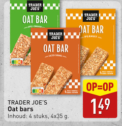  4 nutri score trader bar apple cinnamon salted caramel peanut bars inhoud stuks riegel 