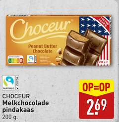  chocolade 200 nutri score peanut butter chocolate fairtrade duitsland buiten limited edition cocoa melkchocolade pindakaas 
