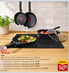  1 2 3 4 11 20 24 28 jaar tefal pan b soorten kookplaten inductie antiaanbaklaag kras slijtvastheid koekenpan ca. cm hapjespan deksel stuk 