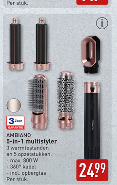  1 3 5 360 stuk jaar ball multistyler warmtestanden opzetstukken kabel opbergtas 