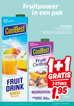  1 2 50 750 with twist dairy coolbest it cool you best pak fruitdrink fruitontbijt ml liter varieeren pakken bosvruchten vleugje zuivel fruit drink mango apple ontbijt suiker vezels r stuks combinatie eten 