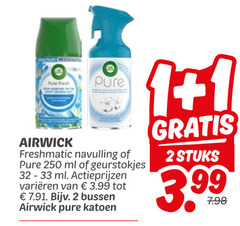  1 2 32 33 250 fresh airwick freshmatic navulling ml geurstokjes varieeren 3.99 bussen katoen stuks 