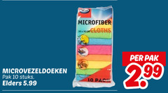  10 300 microfiber cloths microvezeldoeken pak stuks elders 5.99 2 99 