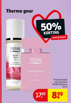  30 50 therme geur scan kaart mystic rose perfume hair body mist blossom eau parfum time to bloom ml 