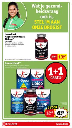  1 2 3 20 25 30 33 50 60 120 150 400 kruidvat drogist gezond stel lucovitaal magnesium citraat mg stuks rol behouden soepele spieren botaanmaak dagdosering free gezondheidsproduct lees footwear l libido activeert natuurlijke energie med mentale support vrouw us mannen normaal testosteron good haren spier kracht slapen super slaap visolie mutsje omega ondersteunt prostaat vitamine nachtrust tabletten capsules rustgevend slaapmutsje 2e halve artikel combinatie gezondheid 