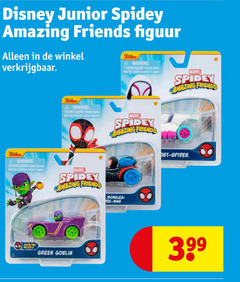  disney junior spidey amazing friends figuur warning choking marvel doone man spider green goblin 