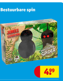  2 bestuurbare spin jungle expedition channel radio control spider 