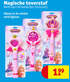  2 magische toverstaf aa batterijen princess with real frees light try will found 