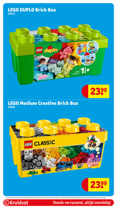  1 2 25 33 50 lego duplo brick box included medium creative classic ideas 2e halve artikel combinatie kruidvat verrassend 