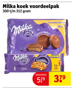  milka biscuit 300 379 koek 10x choco wafer milk sensations maxi format 12x 