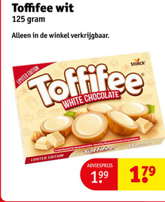  toffifee chocolade 15 wit limited edition storck for ingredient 