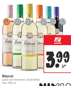  7 750 wa hamersma 5 water val waterval rosee suid afrika sauvignon chardonnay colombard moscato land zuid fles ml 3.99 