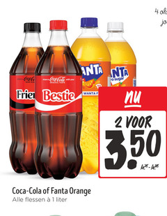  fanta coca-cola frisdrank cola 1 2 4 share coca co zero original taste with your anta orange flessen liter sugar 