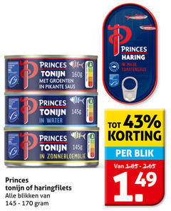  princes tonijn groenten pikante saus water tri score zonnebloemolie haringfilets blikken haring milde tomatensaus blik 14 