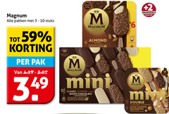  magnum ijslollies 3 6 10 cracking chocolate roasted almonds pakken stuks pak almond grown cocoa min classic white chocolat blanc 2 vin double caramel gold billionaire stick 
