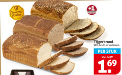  warme bakker 1 vacuvin tijgerbrood wit bruin volkoren stuk 16 