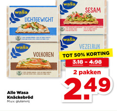  2 9 14 20 50 100 wasa since lichtgewicht sesam geroosterde sesamzaadjes volkoren tarwe rijk vezels serveertip suggestion avec des graines farine riche granen glutenvrij vezelrijk pakken 