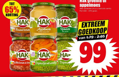  hak appelmoes groenteconserven 2 12 65 99 100 330 open natuurlijke ingredienten groente haricots verts pot bruine bonen spinazie room witte tom doperwtjes worteltjes extreem 