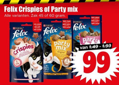  45 60 99 100 felix crispies party mix zak purina tasty gout original 