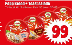  150 brood toast salade tonijn ei kip bacon kuip good rood 