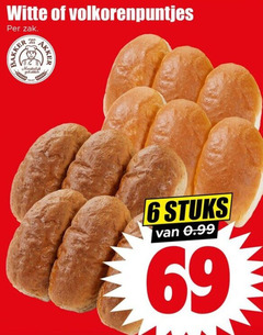  bolletjes 6 69 witte volkorenpuntjes zak man stuks 