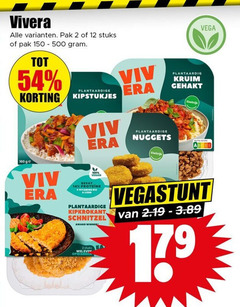  2 12 14 100 150 160 500 vega vivera pak stuks plantaardige kipstukjes nuggets eiwitrijk plantaardig kruim gehakt tri score ge proteine kipkrokant schnitzel award winners 17 