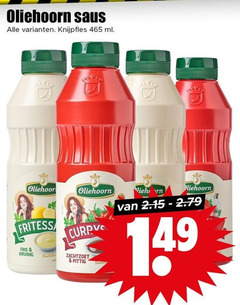  oliehoorn snacksaus saus ml fris kruidig zachtzoet pittig 