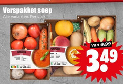  soepgroenten verspakket soep stuk tomaten pompoen 3.99 