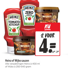  2 4 100 400 heinz tomato ketchup b zero toegevoegde suikers zout bottle wijko water vers geroosterde kant klaar sauzen ml 