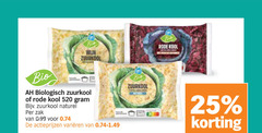  zuurkool rode kool 25 bio biologisch naturel zak varieeren 