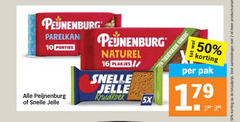  2 10 16 50 150 porties peijnenburg jelle naturel plakjes kruidkoek 5x pak 17 productvarianten 