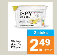  2 skyr limon cheesecake stuks 
