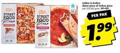  lekker en anders diepvriespizza diepvries 2x pizza turkse pak 360 street food lahmacun turkish 