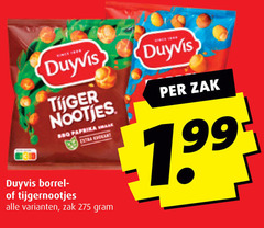  10 duyvis tiger nootjes borrel brillen tijgernootjes zak av 