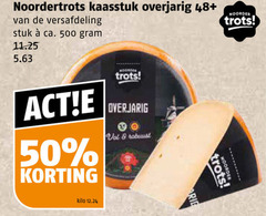  noordertrots kaas 50 500 kaasstuk overjarig 48 versafdeling stuk ca. noorder trots kilo robuust 