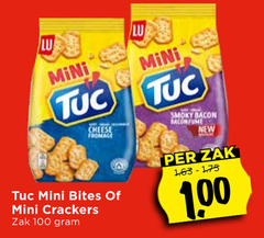 crackers 100 lu mini tuc cheese fromage bites zak smoky bacon new 