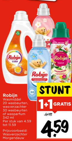  robijn wasmiddel wasverzachter 1 20 30 color senses tropical wasbeurten ml stuk 