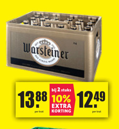  warsteiner krat bier 2 10 stuks 