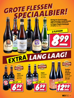  speciaalbieren 2 flessen speciaalbier hertog jan grand prestige tripel karmeliet straffe wild st. cru la trappen trappist quadrupel fles traffic gs lang laag ongelovige open pen thomas tocht kruistocht bourbon dochter korenaar bock barrel aged nix18 