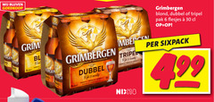 grimbergen speciaalbieren 6 30 blond dubbel tripel pak end grim wollen nix18 