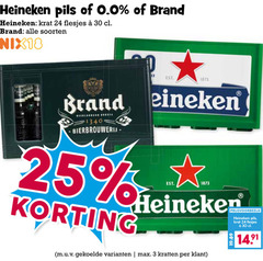  heineken 0.0 brand krat bier 3 24 25 30 pils soorten nix18 welke bierbrouwerij kratten 