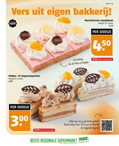  2 6 13 week vers bakkerij noorder trots noordertrots oranjekoek doosje stuks mokka slagroompunten 3.99 00 der start maandag favoriete gebak online uur volgende dag regionale supermarkt supermarkten 