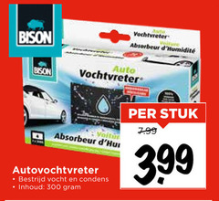  300 bison auto vochtvreter bestrijd vocht condens inhoud stuk 3.99 