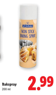  200 belbake stick baking spray ml bakspray 