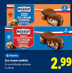  3 90 mcennedy american ice cream cookie dough pieces schokolade chocolates diepvries ml 
