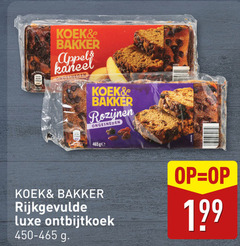  koek bakker kaneel ongesneden rozijnen rijkgevulde luxe ontbijtkoek 