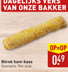  kaasbroodjes dagelijks vers bakker ham kaas ovenvers stuk 