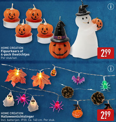  4 140 home creation figuurkaars pack theelichtjes stuk batterijen ip20 ca. cm 