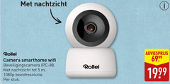  5 nachtzicht camera smarthome wifi beveiligingscamera 1080p beeldresolutie stuk roller 