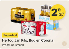  bud hertog jan corona speciaalbieren blikjes bier 2 le natuurzuiver pils halve 